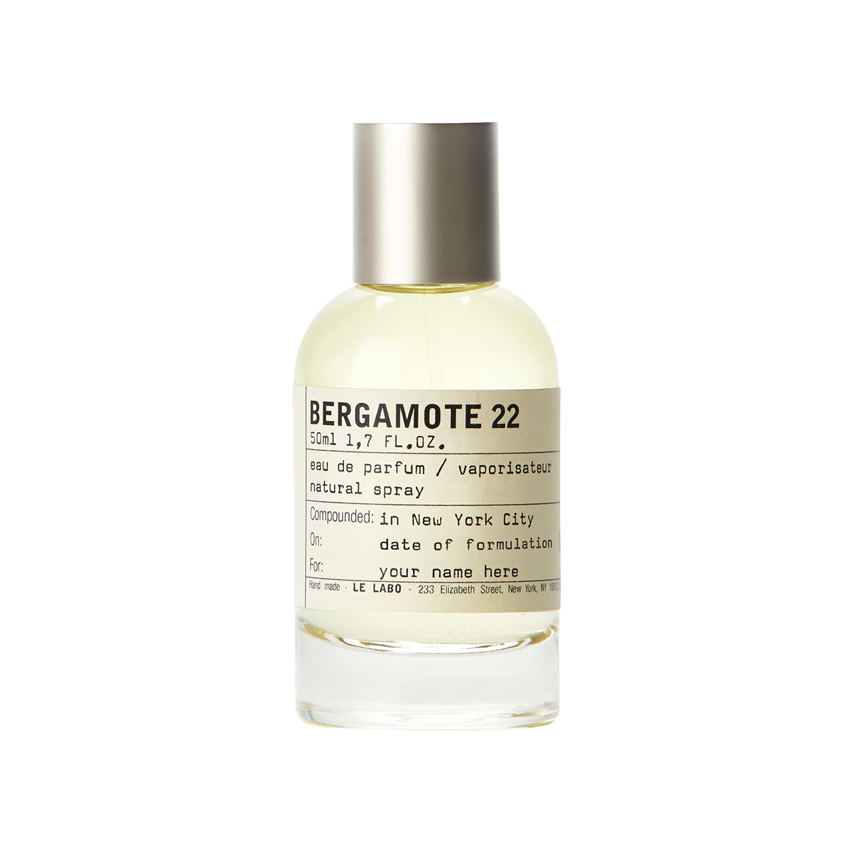 Le Labo fragrances - Bergamote 22 Eau de Parfum