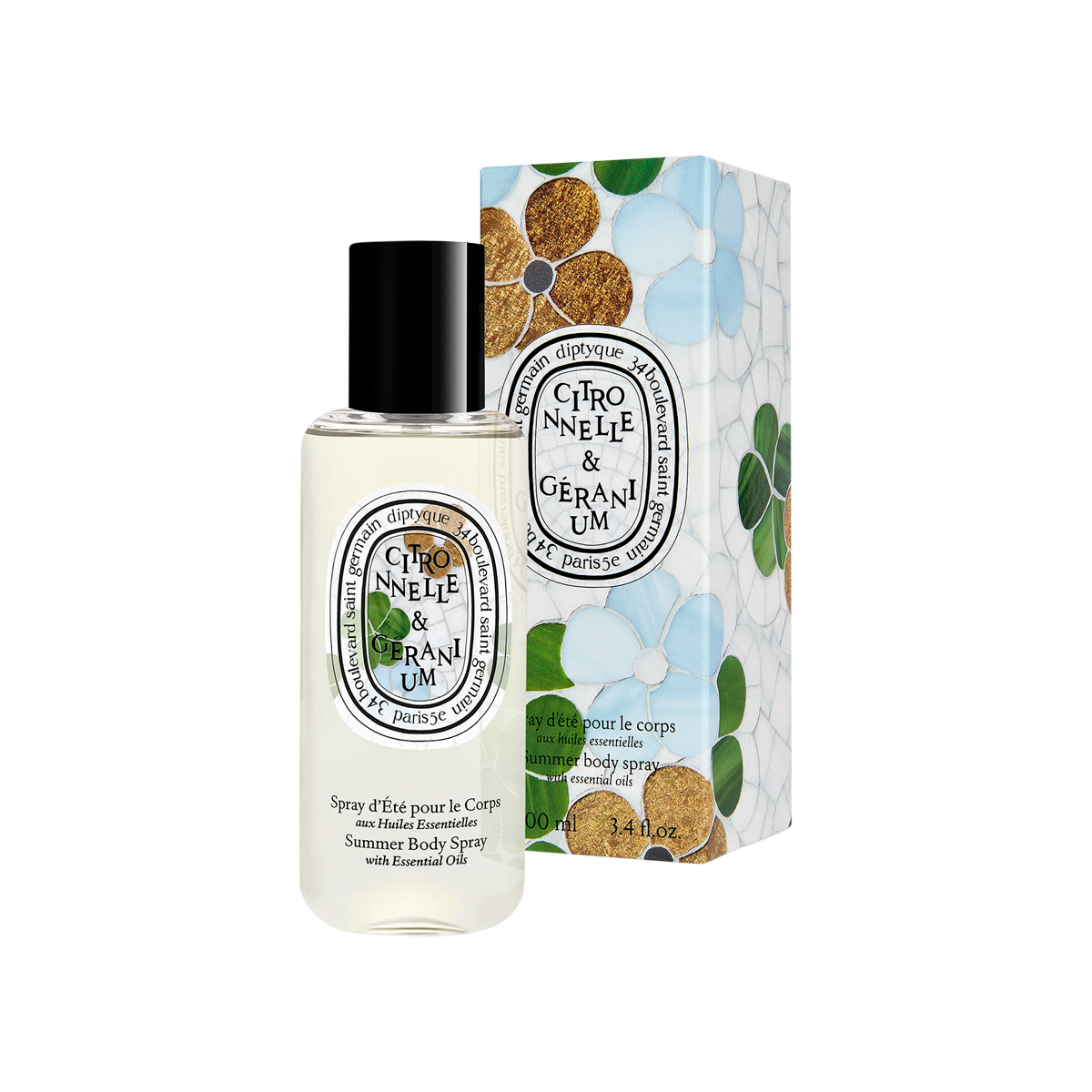Diptyque - Citronnelle Geranium Body Spray L.t. Edition