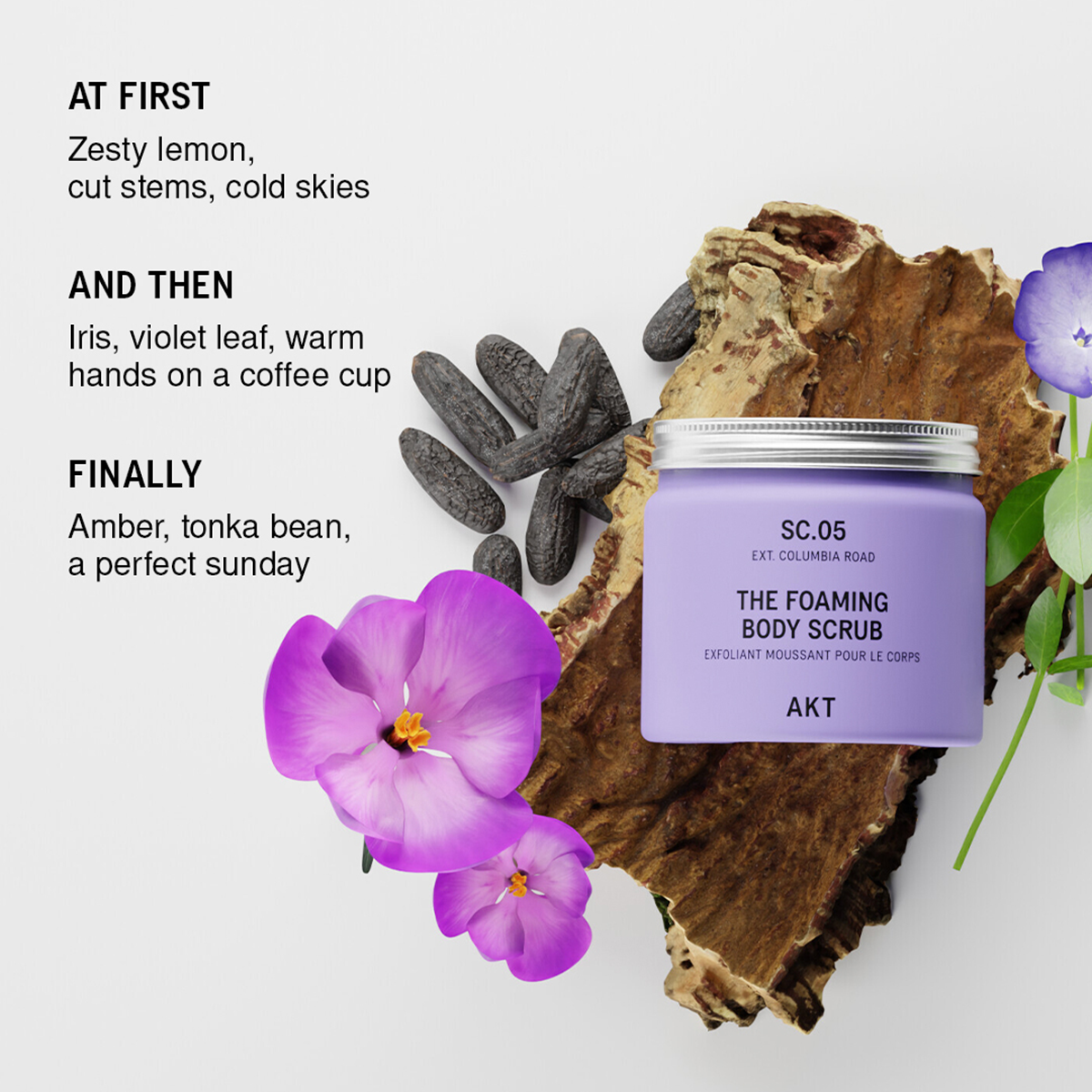 AKT London - The Foaming Body Scrub
