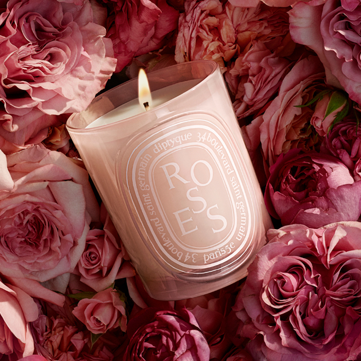 Diptyque - Roses Scented Candle