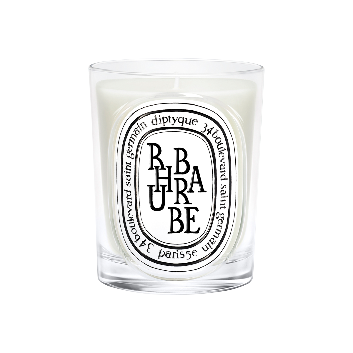 Diptyque - Classic Scented Candle Rhubarbe