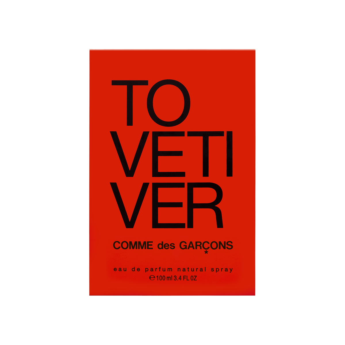 Comme des Garcons - To Vetiver Eau de Parfum