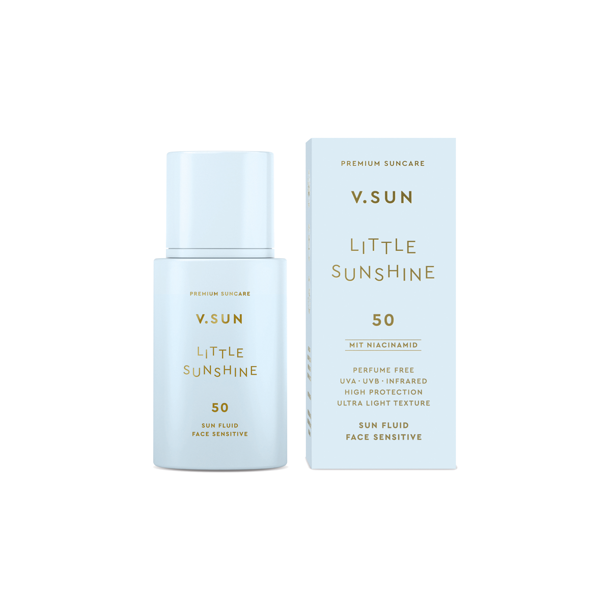 V.SUN - Fluid Face SPF 50 Perfume Free