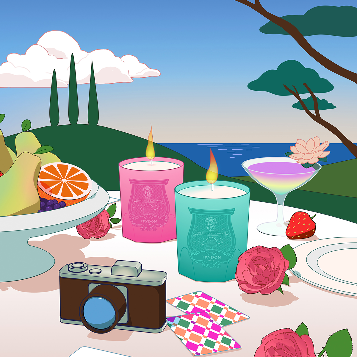 Trudon - Summer Haze Scented Candle