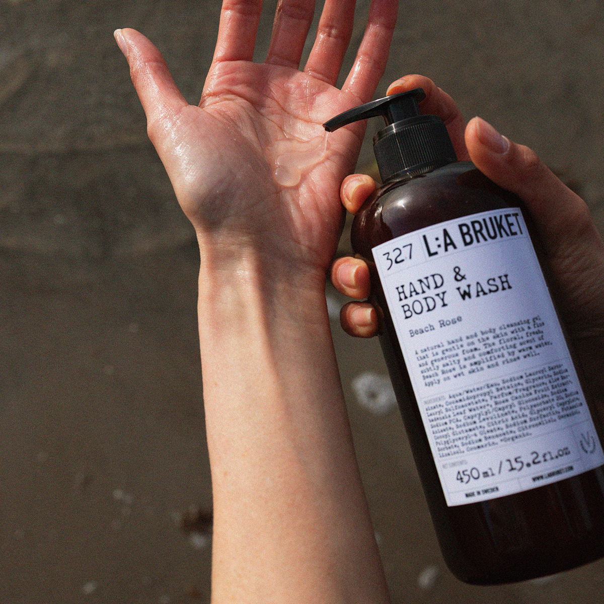 L:a Bruket - 327 Beach Rose Hand & Body Wash
