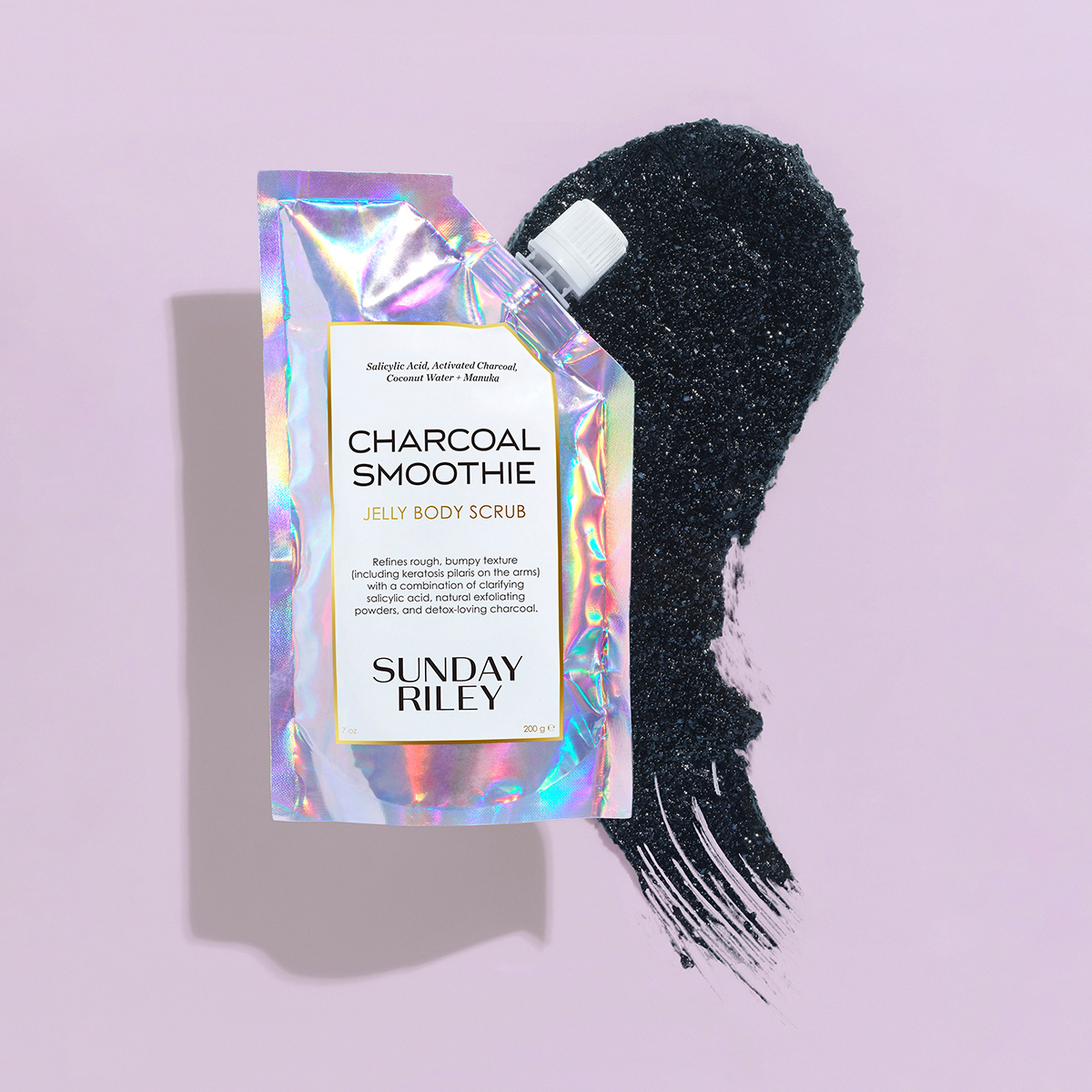 Sunday Riley - Charcoal Smoothie Jelly Body Scrub