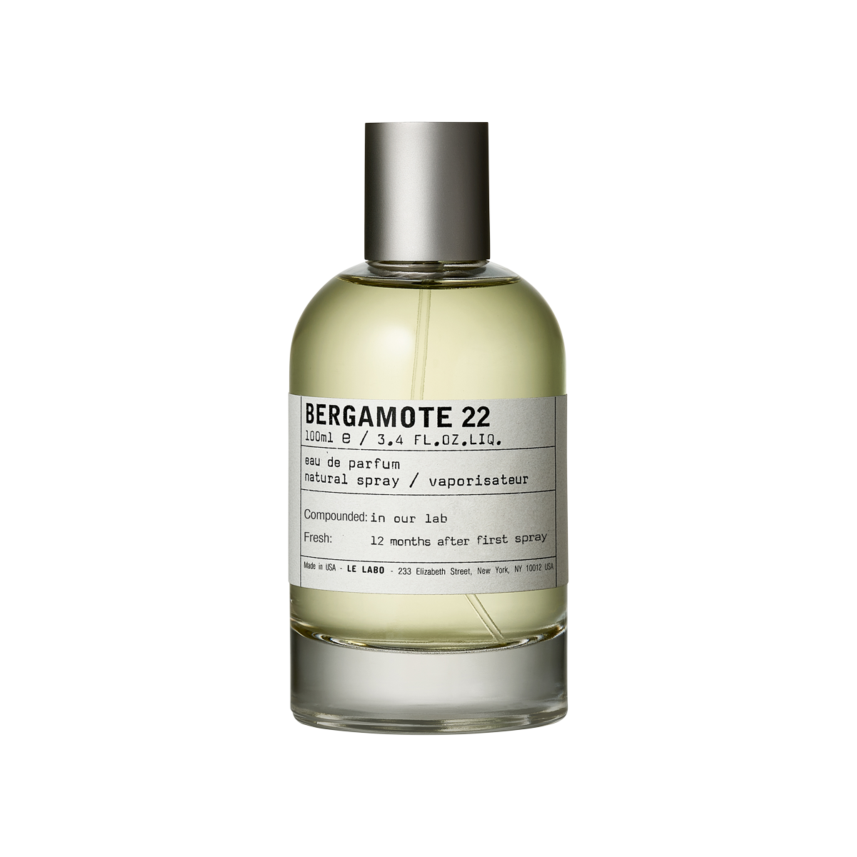 Le Labo fragrances Bergamote 22 Eau de Parfum 100ml - Skins Le Labo fragrances Bergamote 22 Eau de Parfum 100ml - Skins