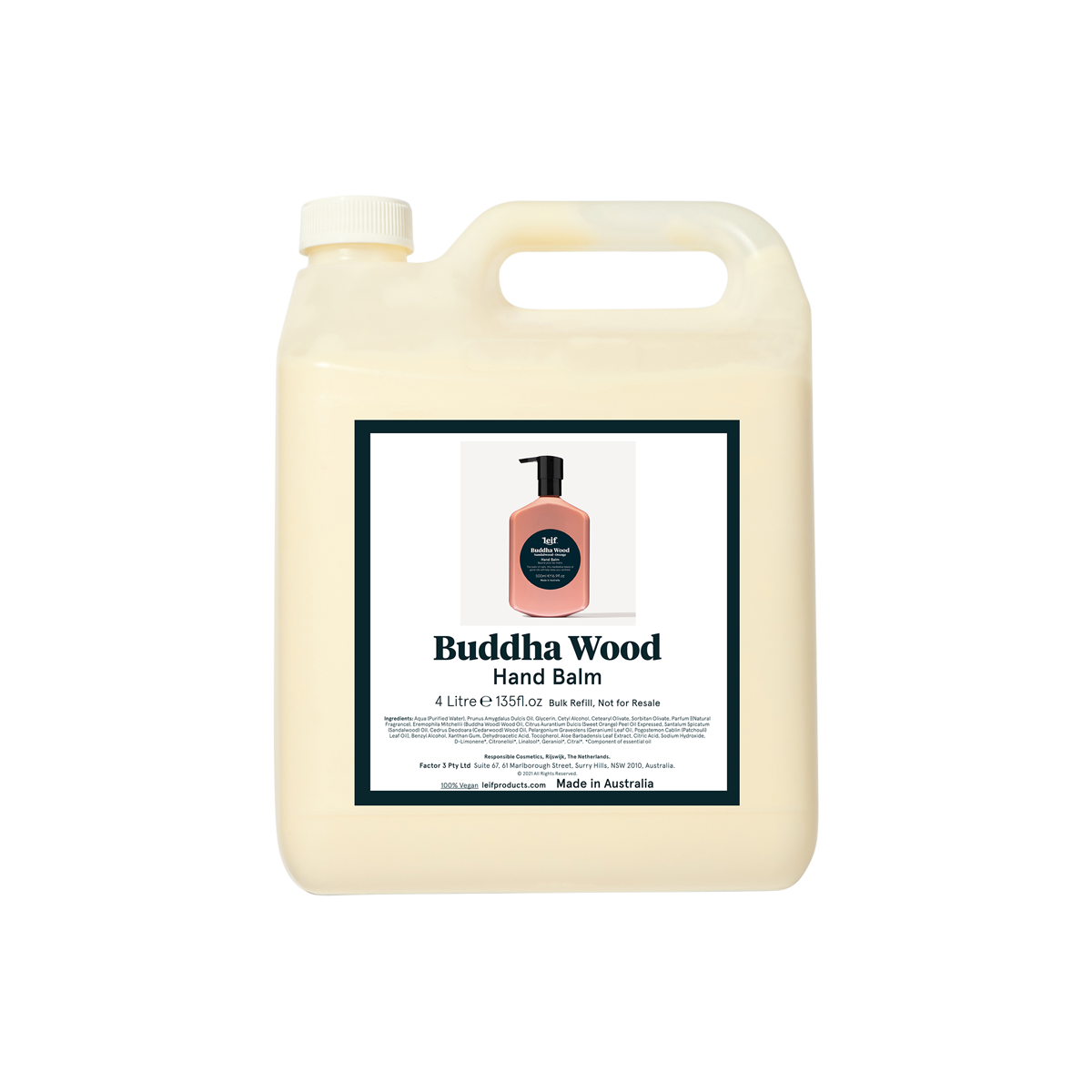 Leif - Buddha Wood Hand Balm Refill