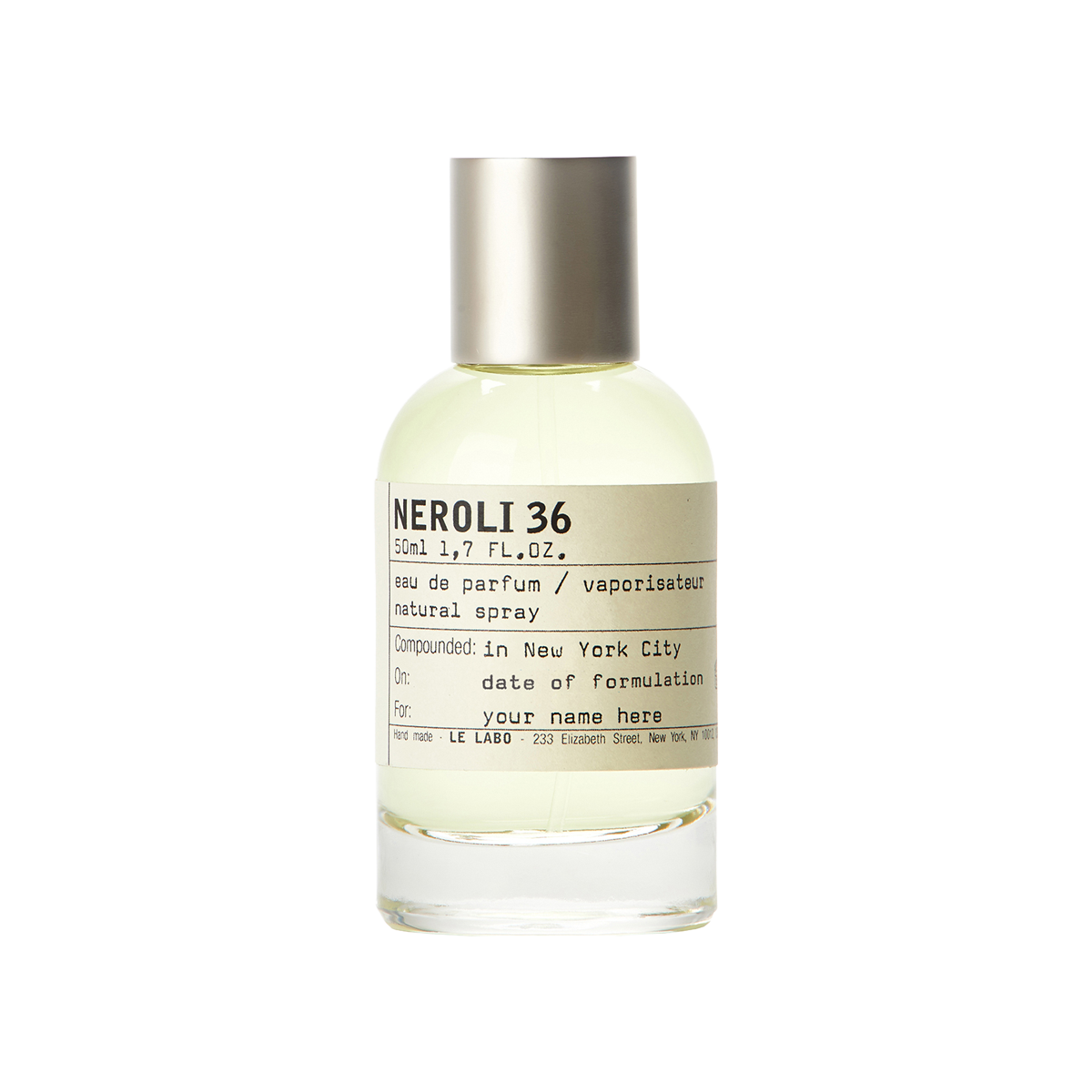Le Labo fragrances - Neroli 36 Perfume Eau de Parfum