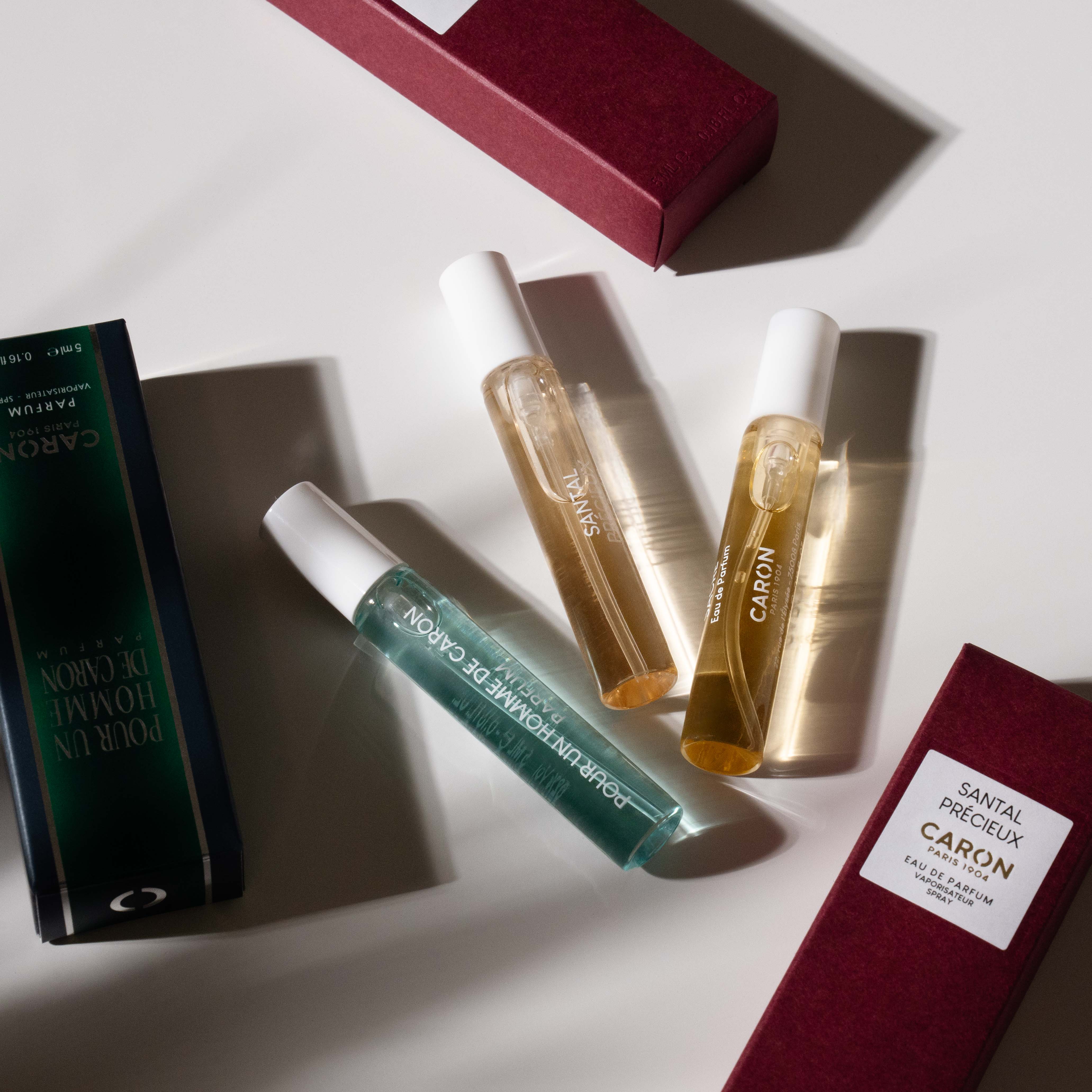 Caron samples parfum