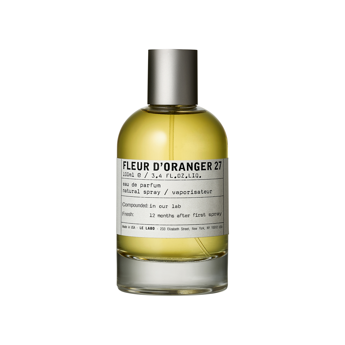 Le Labo fragrances - Fleur D'Oranger 27 Eau de Parfum