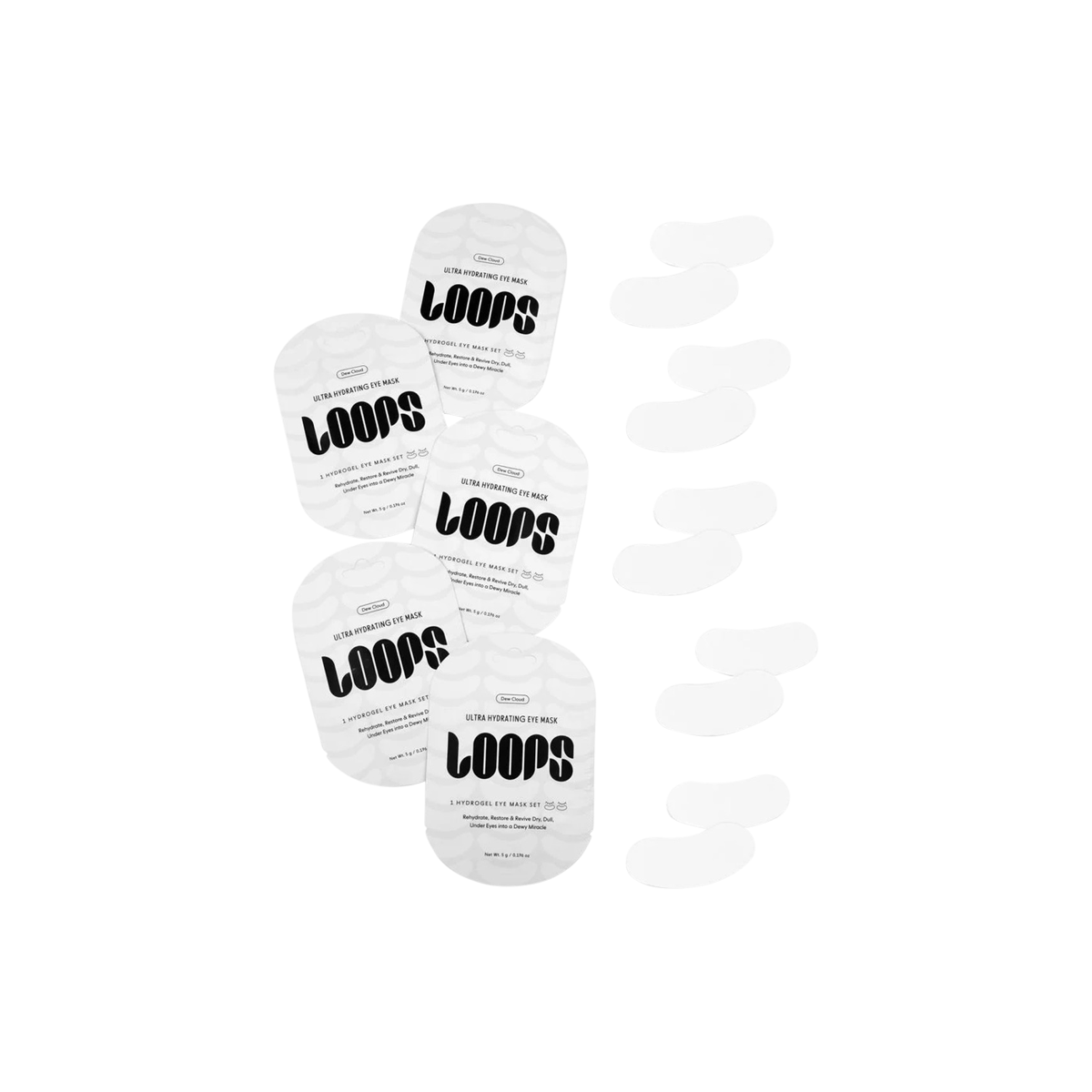 LOOPS - Dew Cloud Ultra Hydrating Eye Mask Sets
