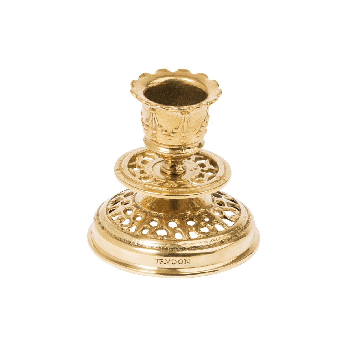 Trudon - Chiselled Candlestick