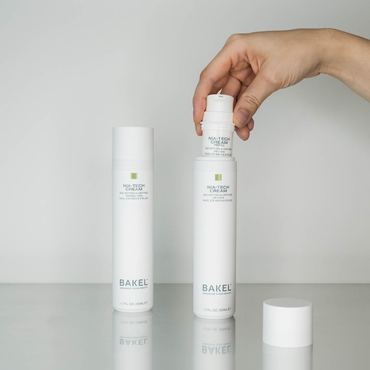 Bakel - Nia-Tech Cream Dry Skin Case & Refill