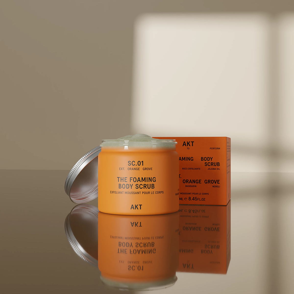 AKT London - The Foaming Body Scrub SC.01 Orange Grove