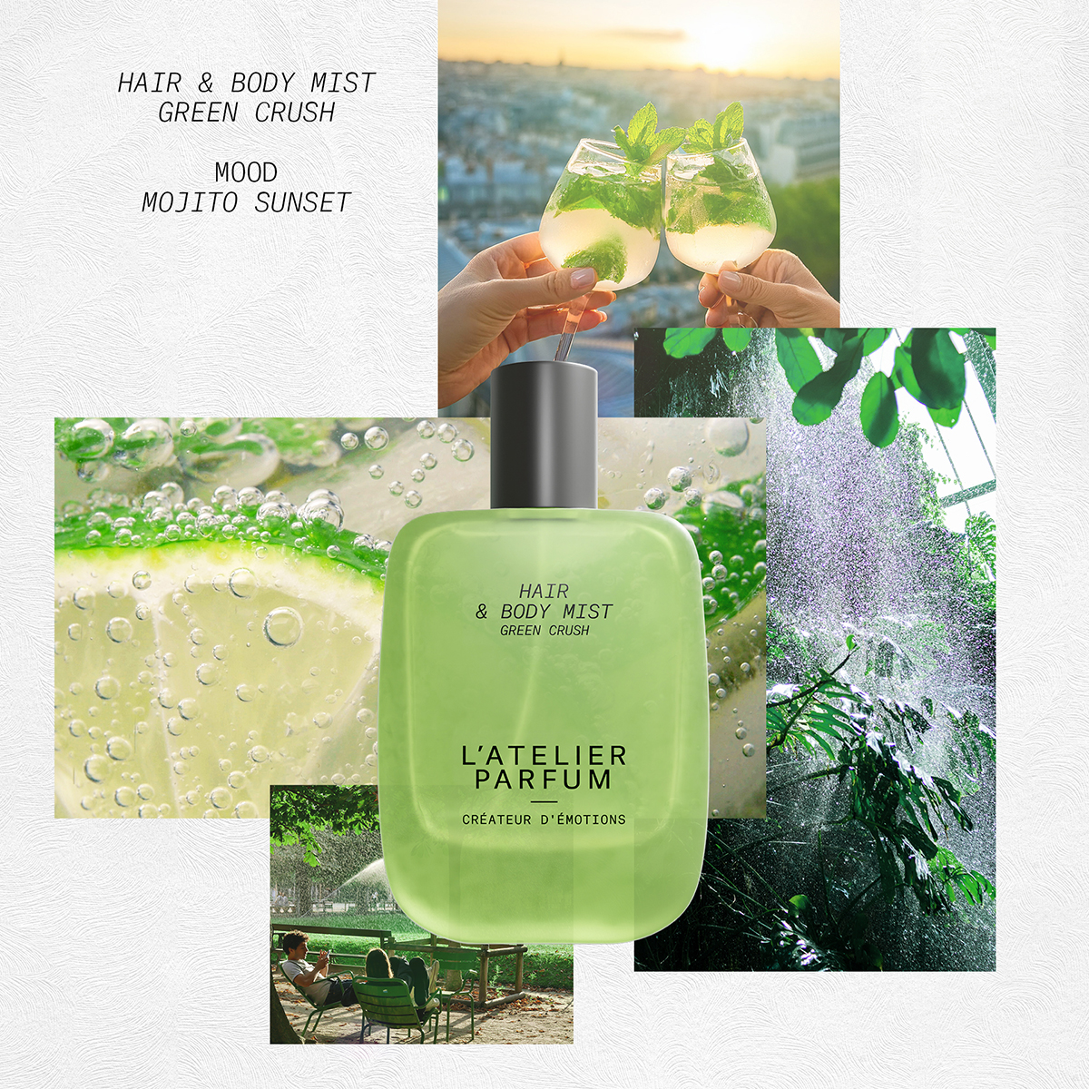 L’atelier Parfum - Hair & Body Mist Green Crush