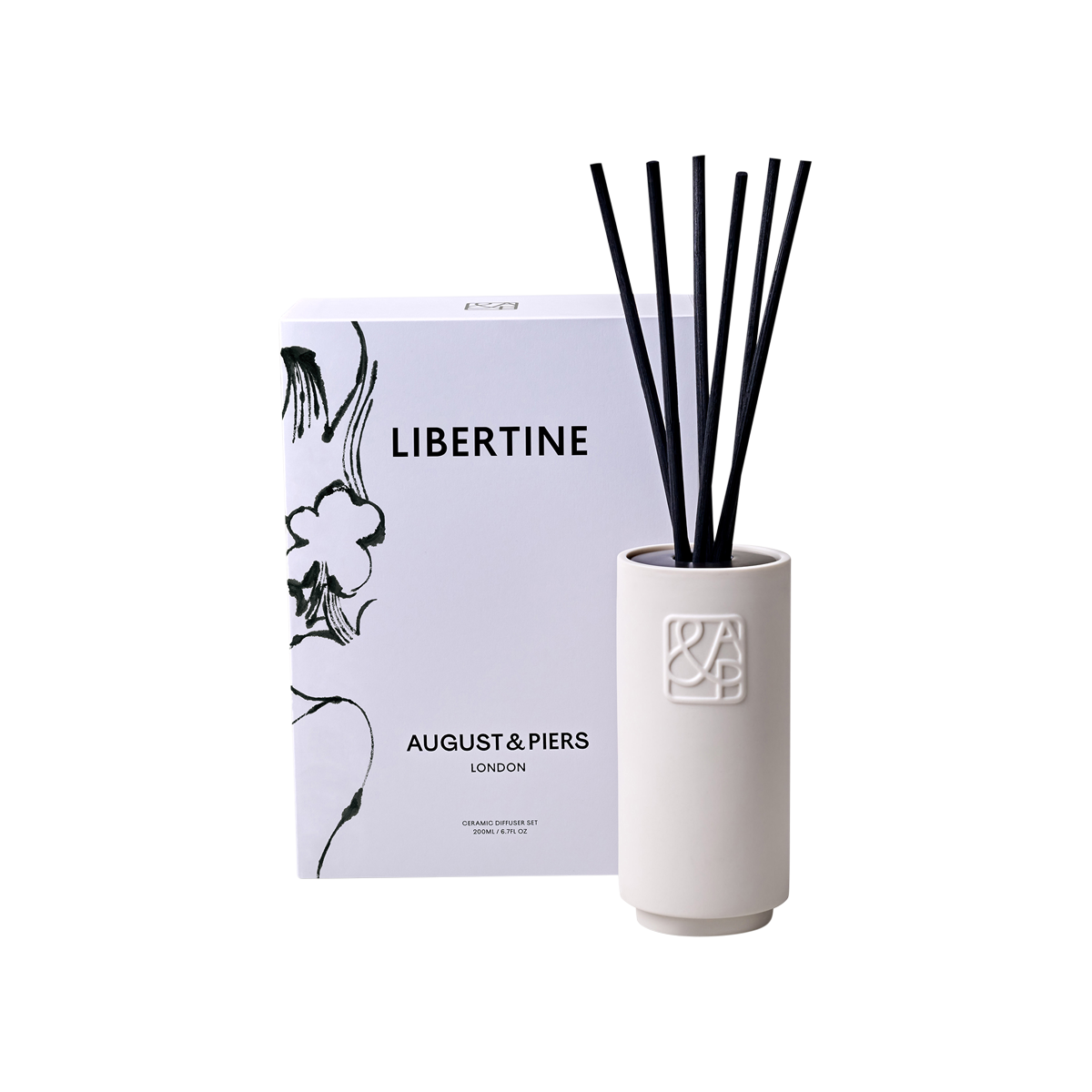 AUGUST&PIERS - Libertine Ceramic Diffuser Set