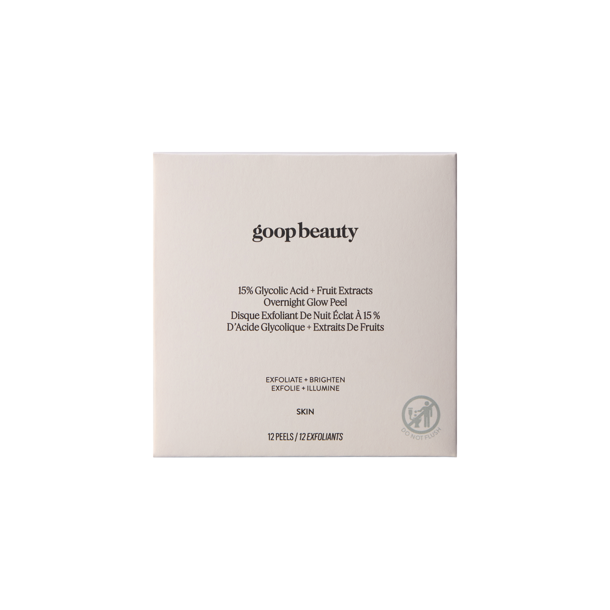 goop - 15% Glycolic Acid Overnight Glow Peel