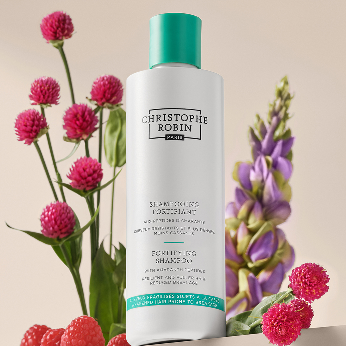 Christophe Robin - Amaranth Peptides Shampoo