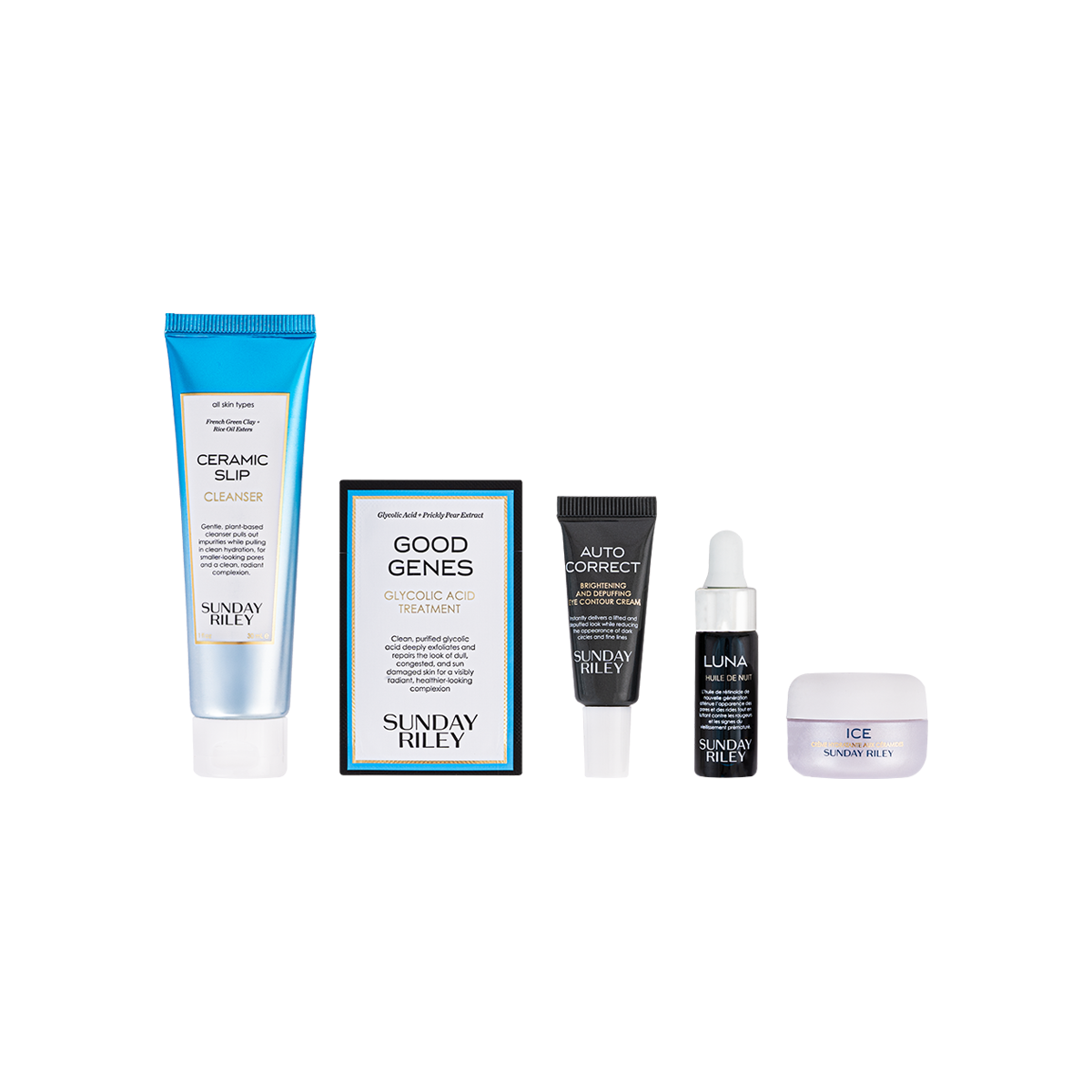 Sample service - Skincare Sample Set Sunday Riley P.M.