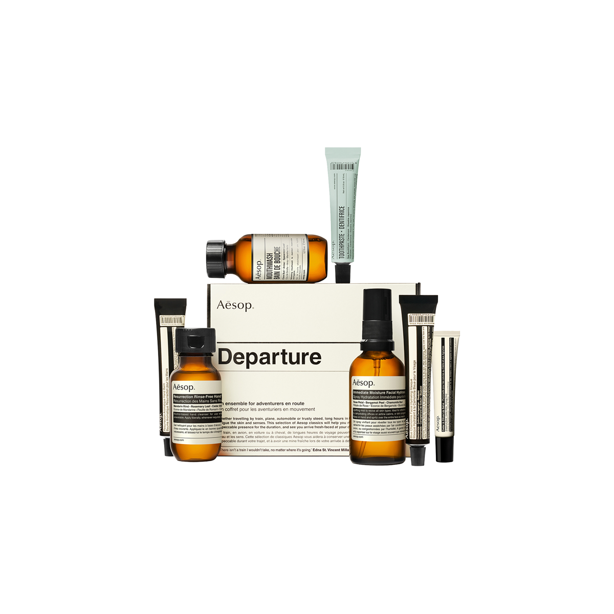 Aesop Departure Travel Kit - Skins Aesop Departure Travel Kit - Skins