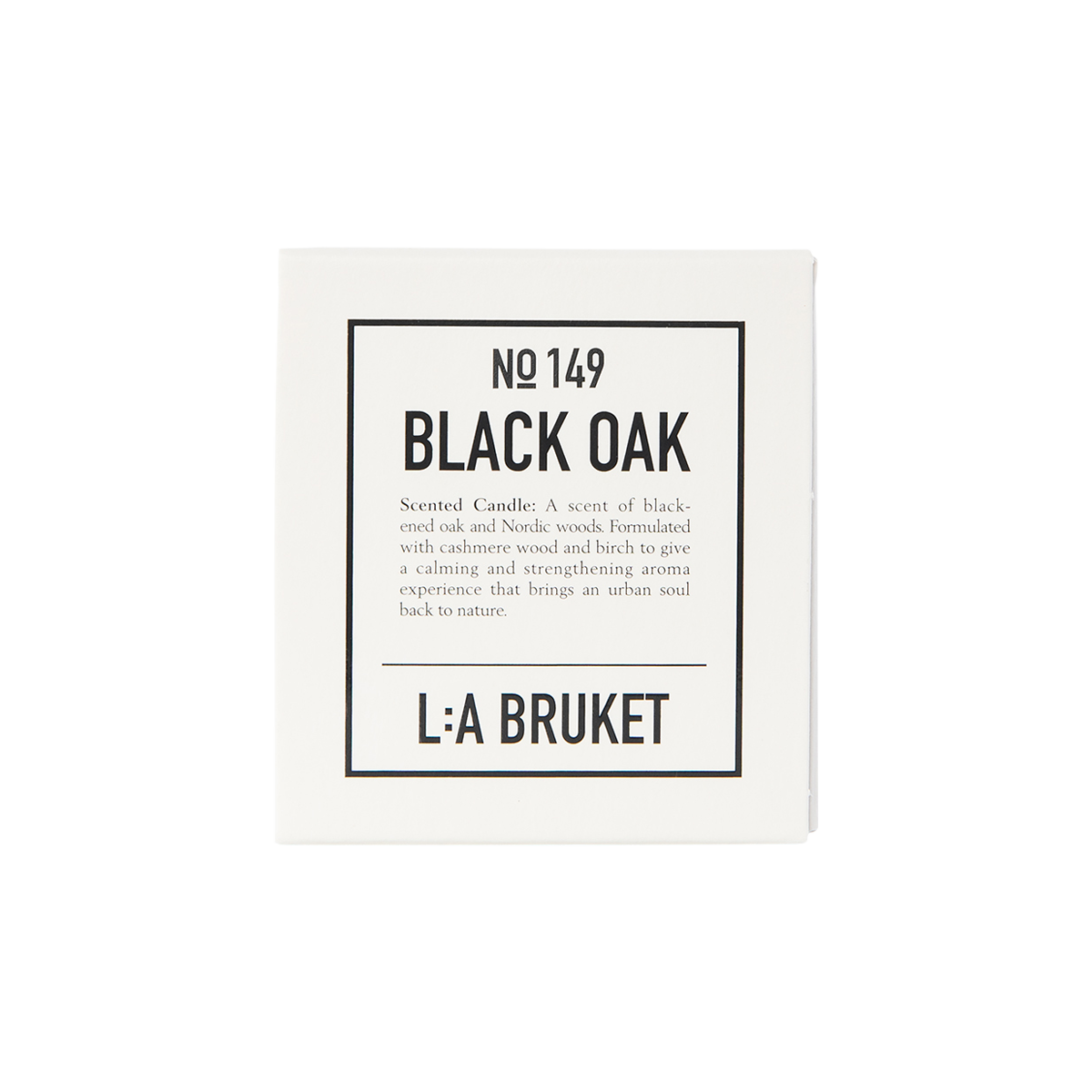L:a Bruket - 149 Black Oak Scented Candle