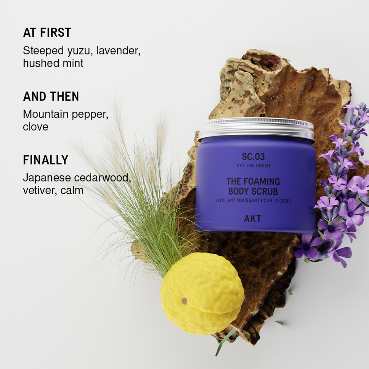 AKT London - The Foaming Body Scrub