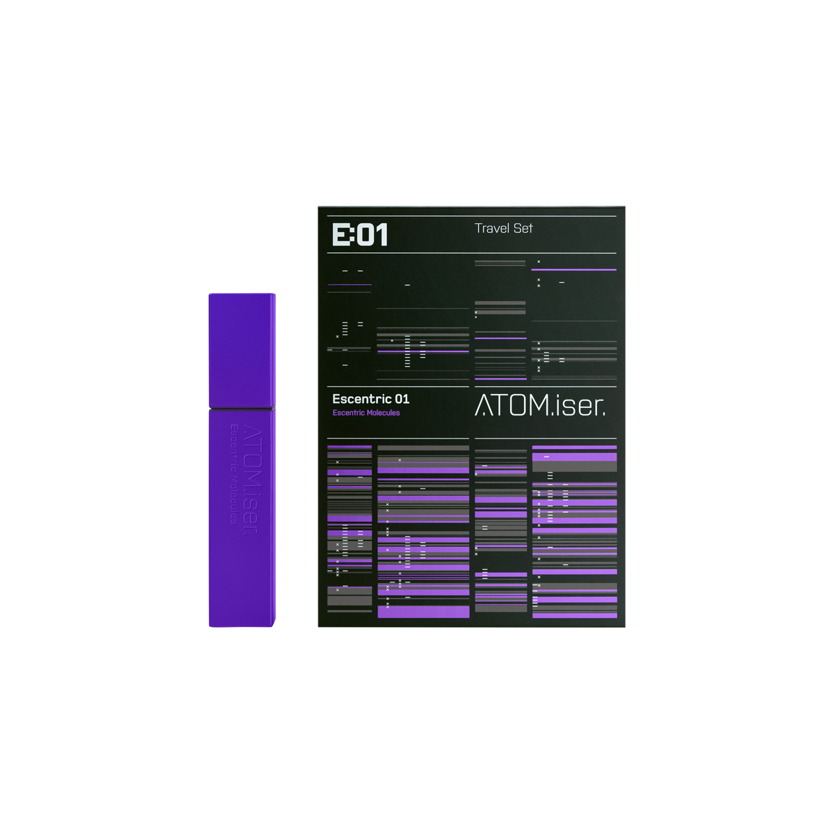 Escentric Molecules - Escentric 01 Atomiser Set EDT