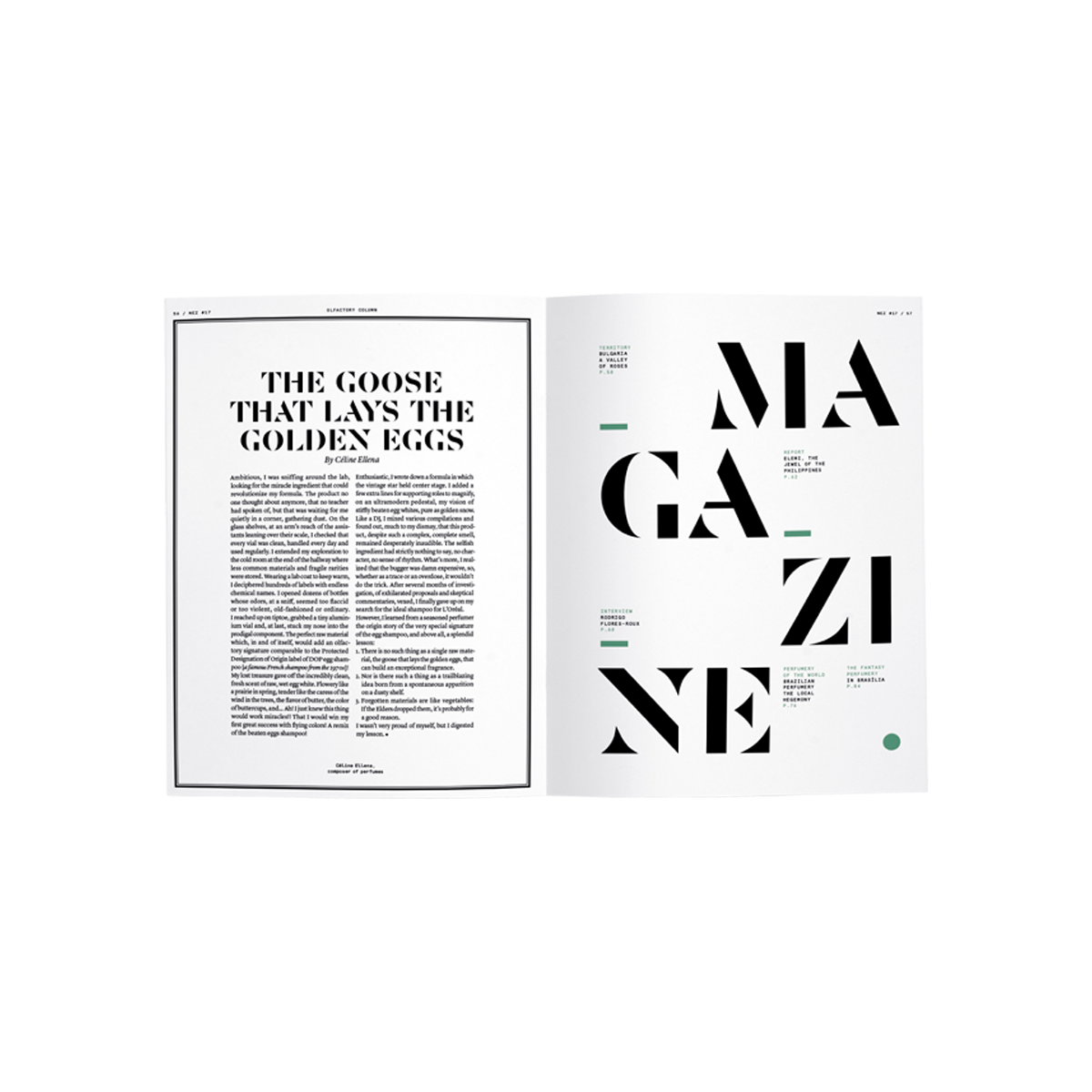 By Nez - The Olfactory Magazine 17 Money & Perfume