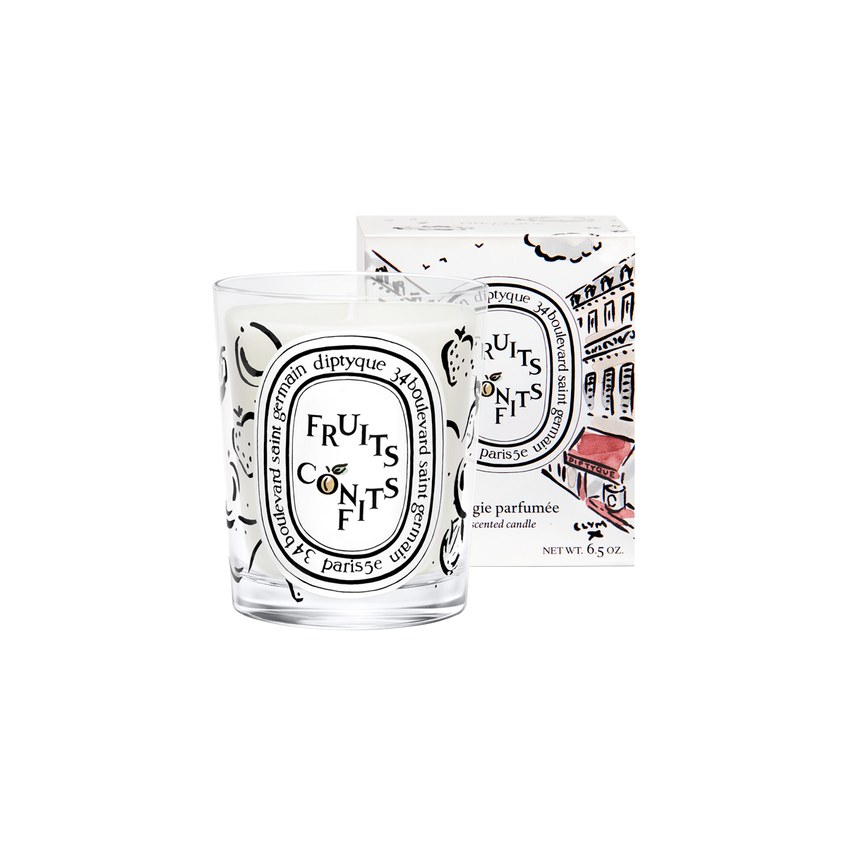 Diptyque - Scented Classic Candle Fruits Confits