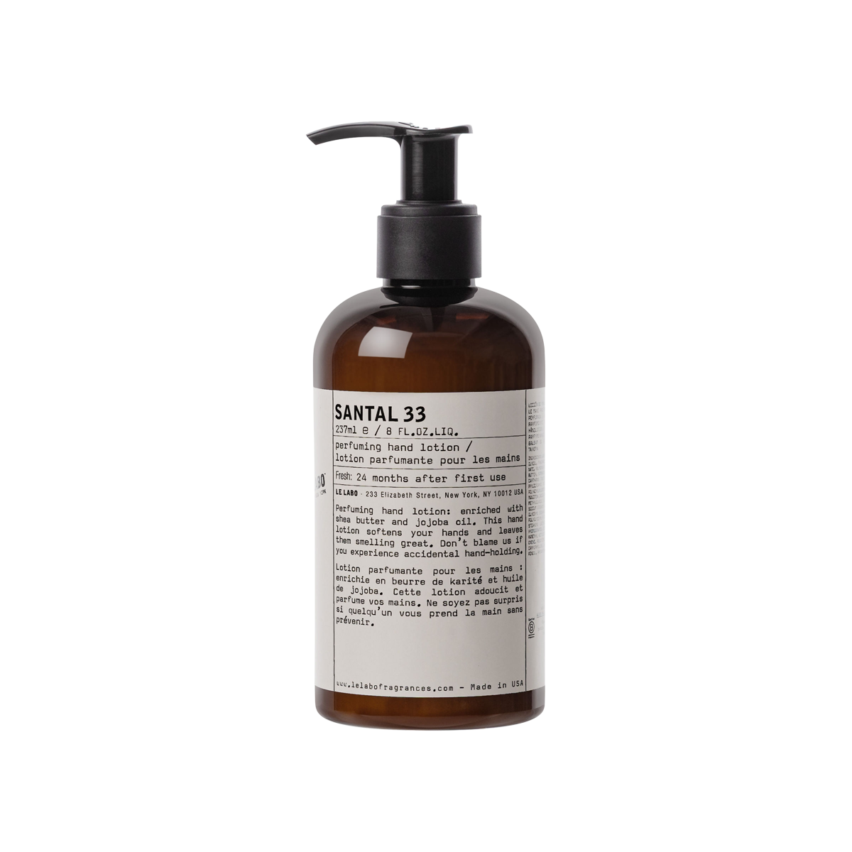 Le Labo fragrances - Santal 33 Hand Lotion