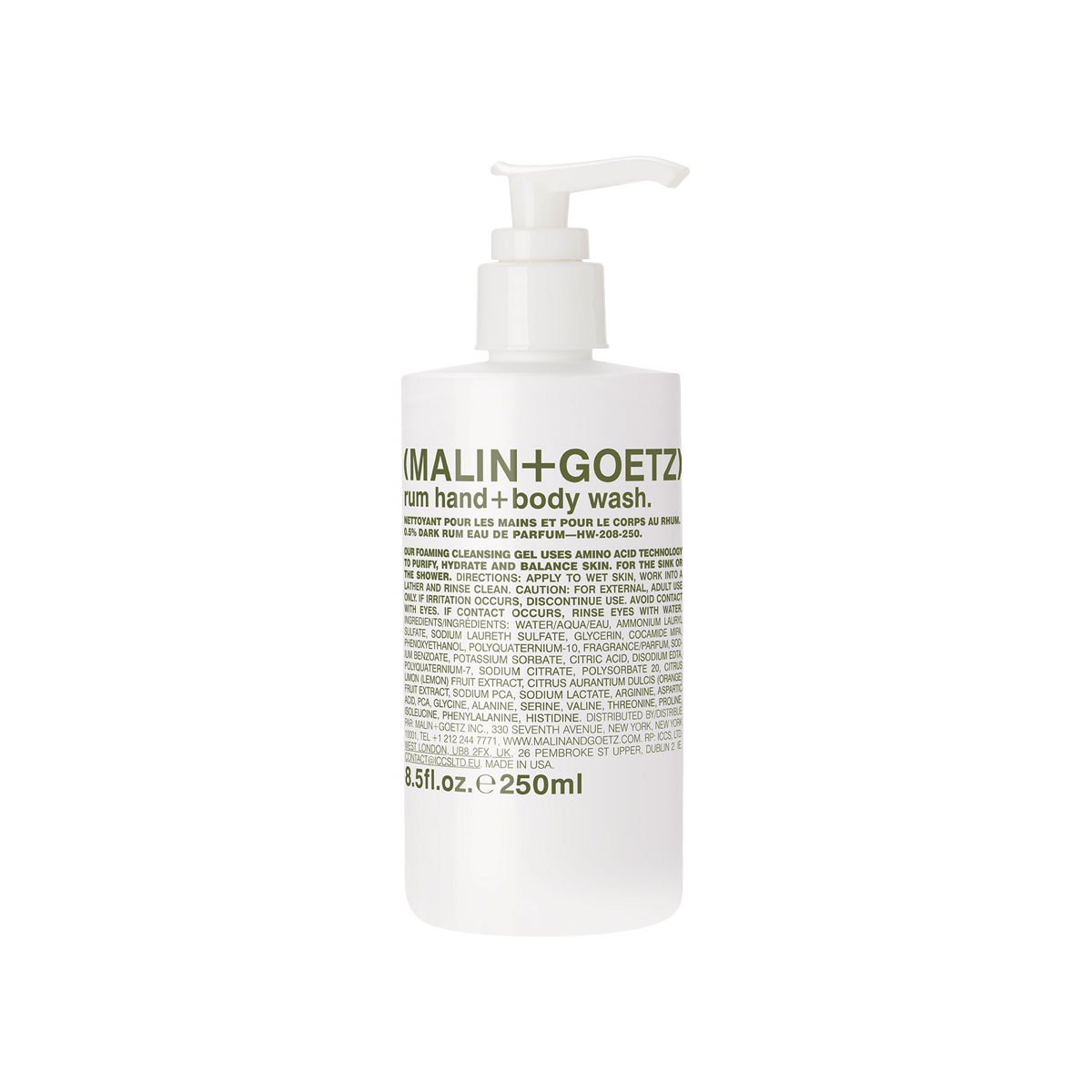 MALIN+GOETZ - Rum Hand + Body Wash