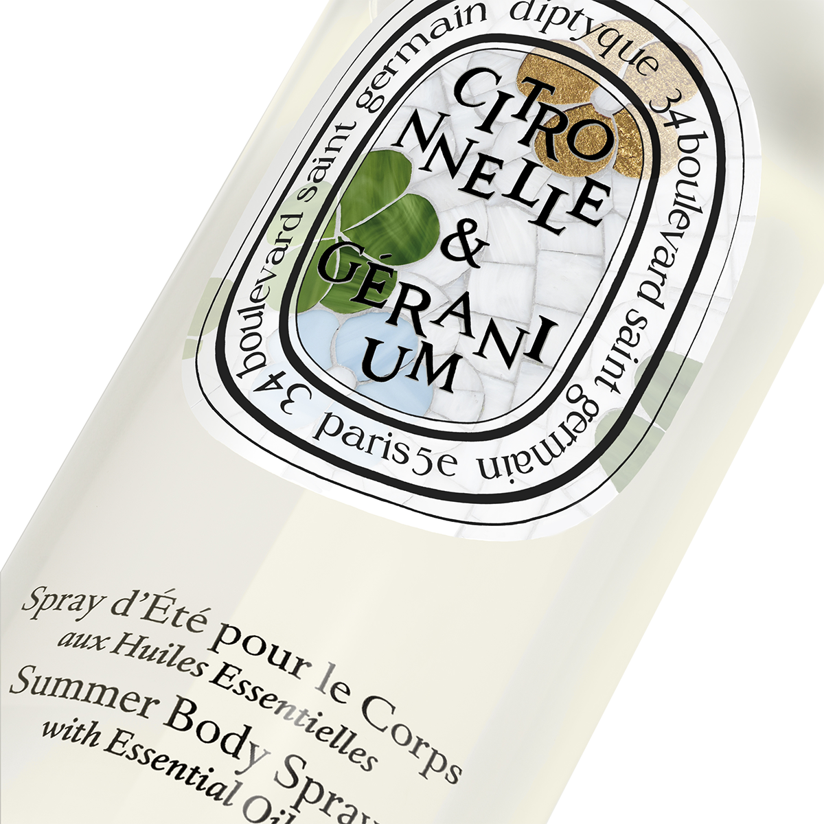 Diptyque - Citronnelle Geranium Body Spray L.t. Edition