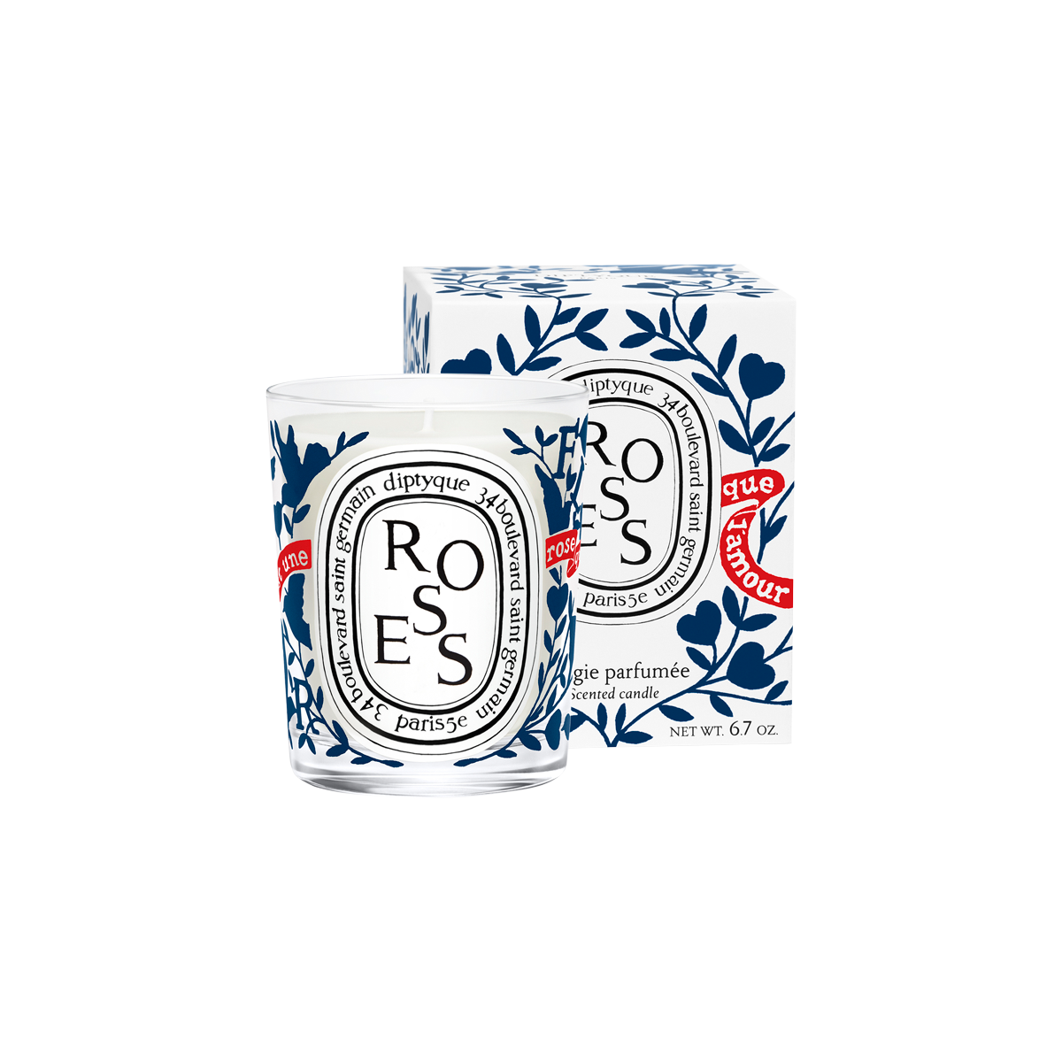 Diptyque - Valentine's Roses Classic Scented Candle