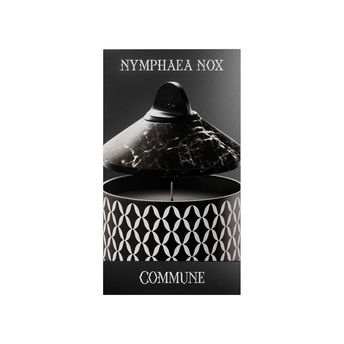 Commune - Nymphaea Nox Candle + Marble Cover