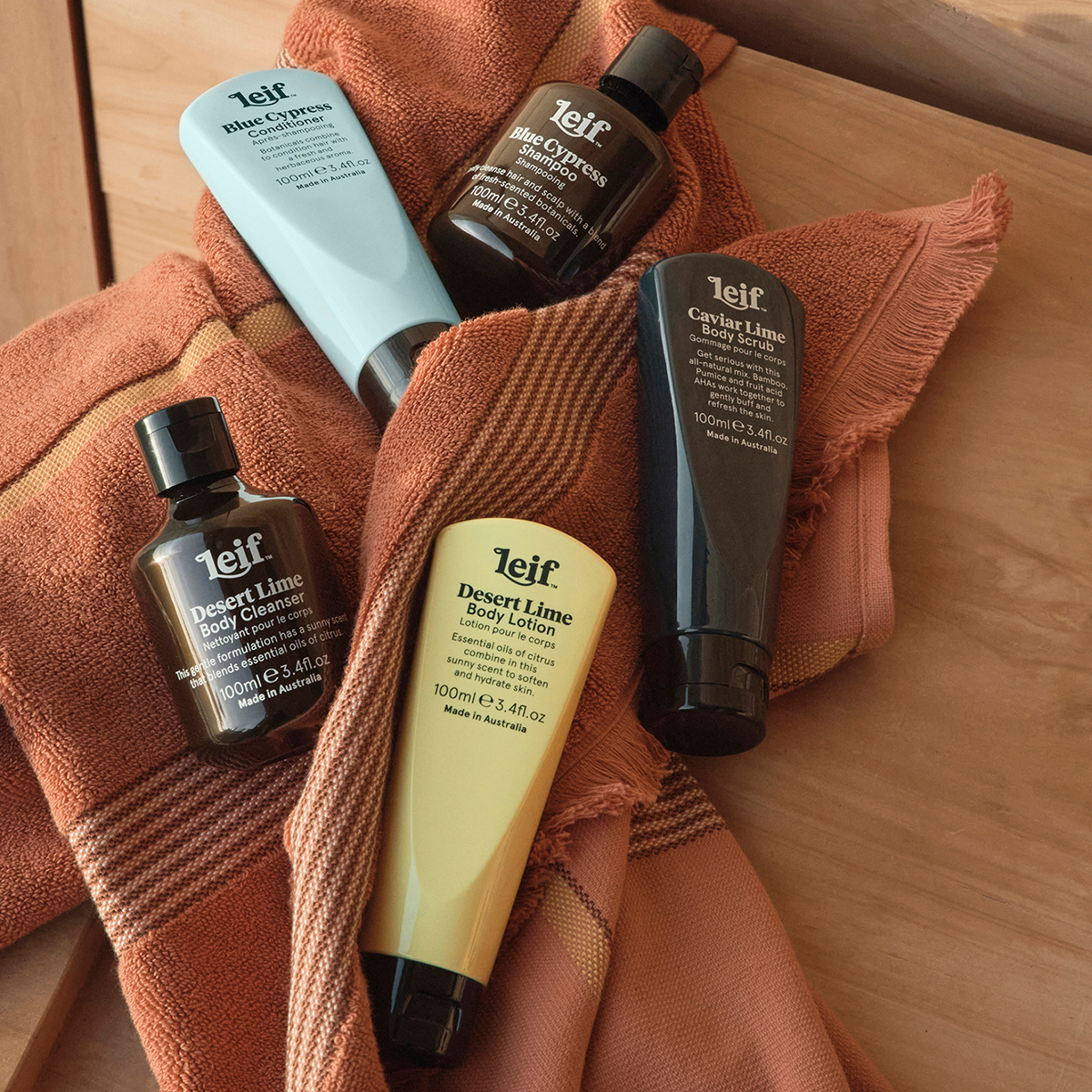Leif - Desert Lime Travel Set