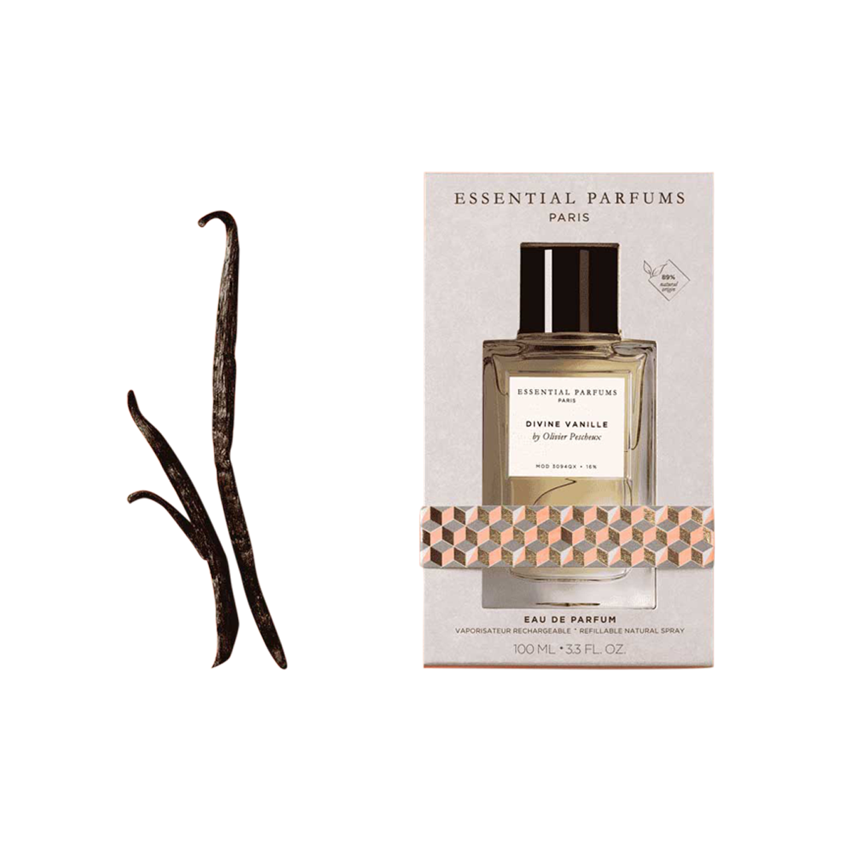 Essential Parfums - Divine Vanille Eau de Parfum Refillable