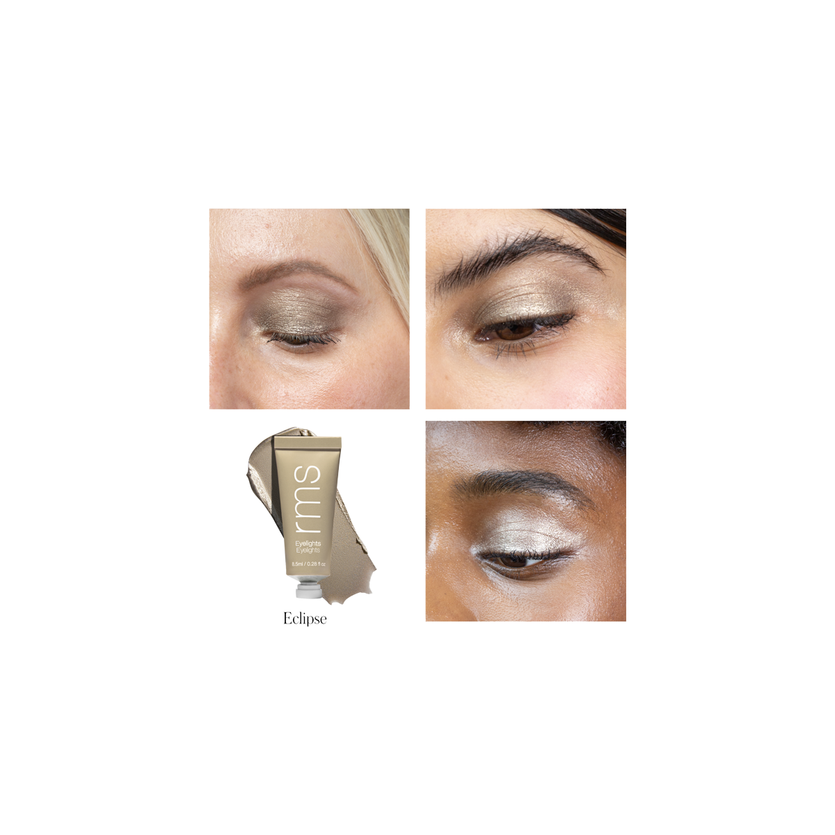 RMS Beauty - Eyelights Cream Eyeshadow Eclipse