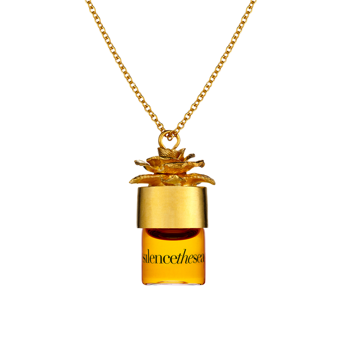Strangelove - Silencethesea oil 24" potion pendant