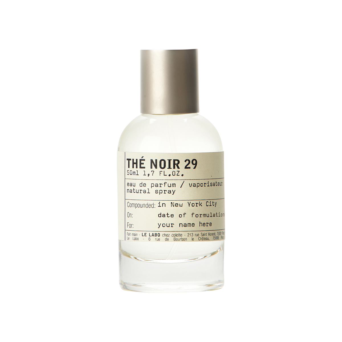 Le Labo fragrances - The Noir 29 Perfume