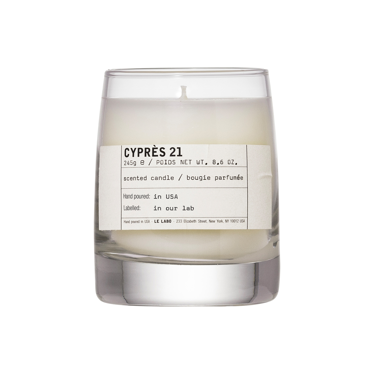 Le Labo fragrances - Cypres 21 Classic Candle