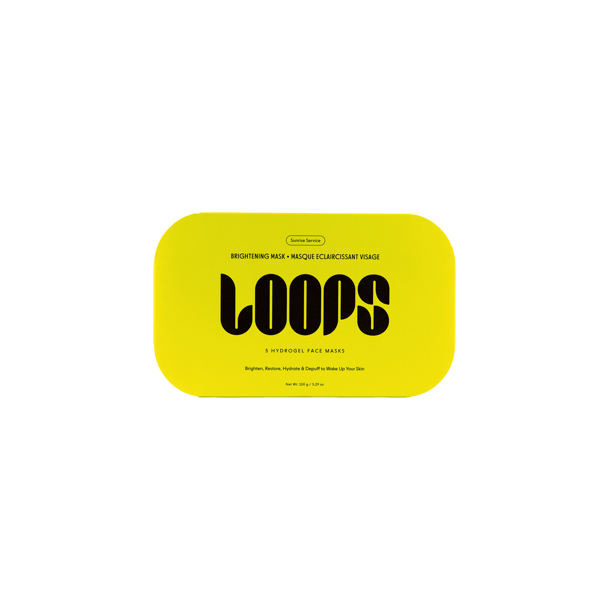 LOOPS - Sunrise Service Brightening Face Masks 5x
