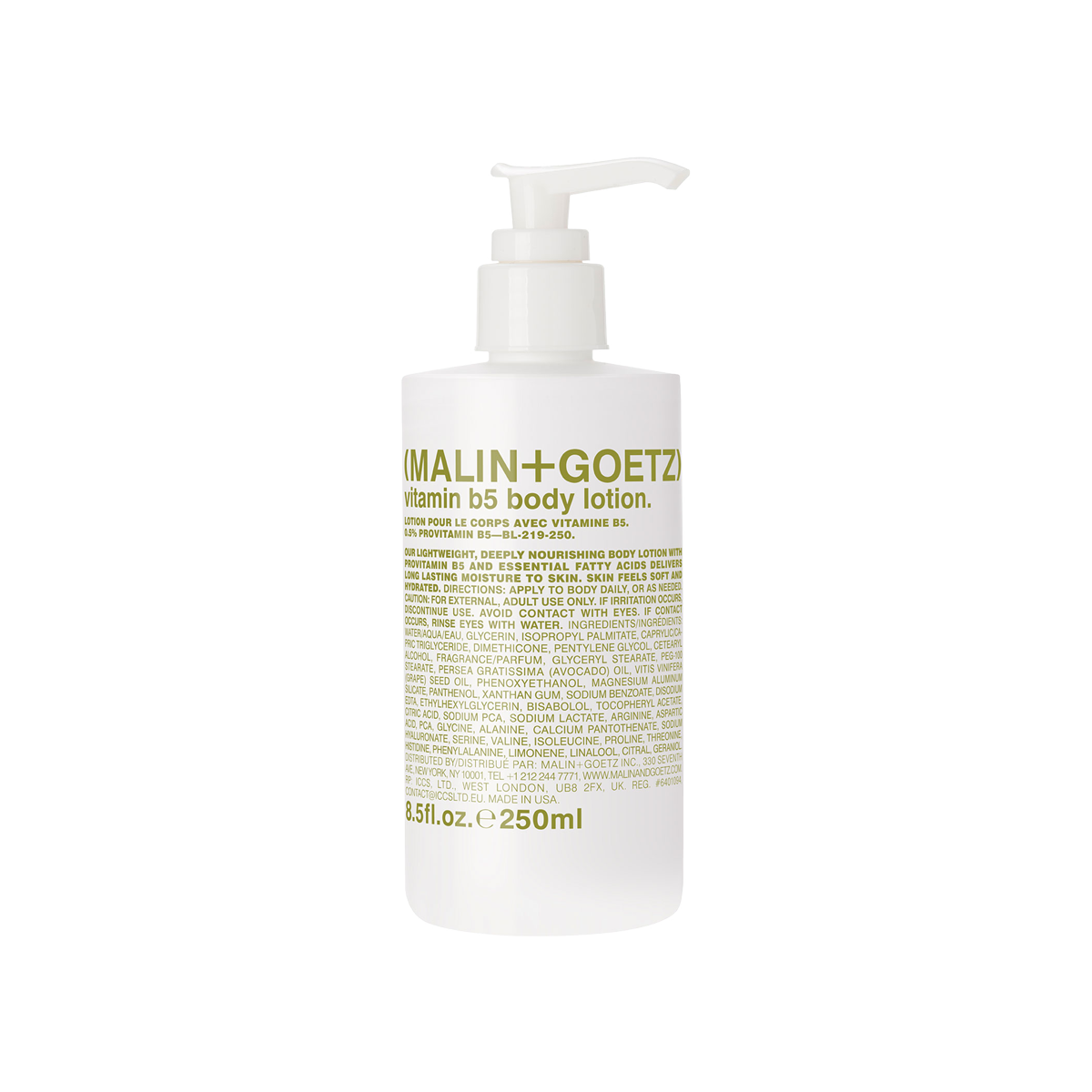 MALIN+GOETZ Vitamin B5 Body Lotion 250ml - Skins