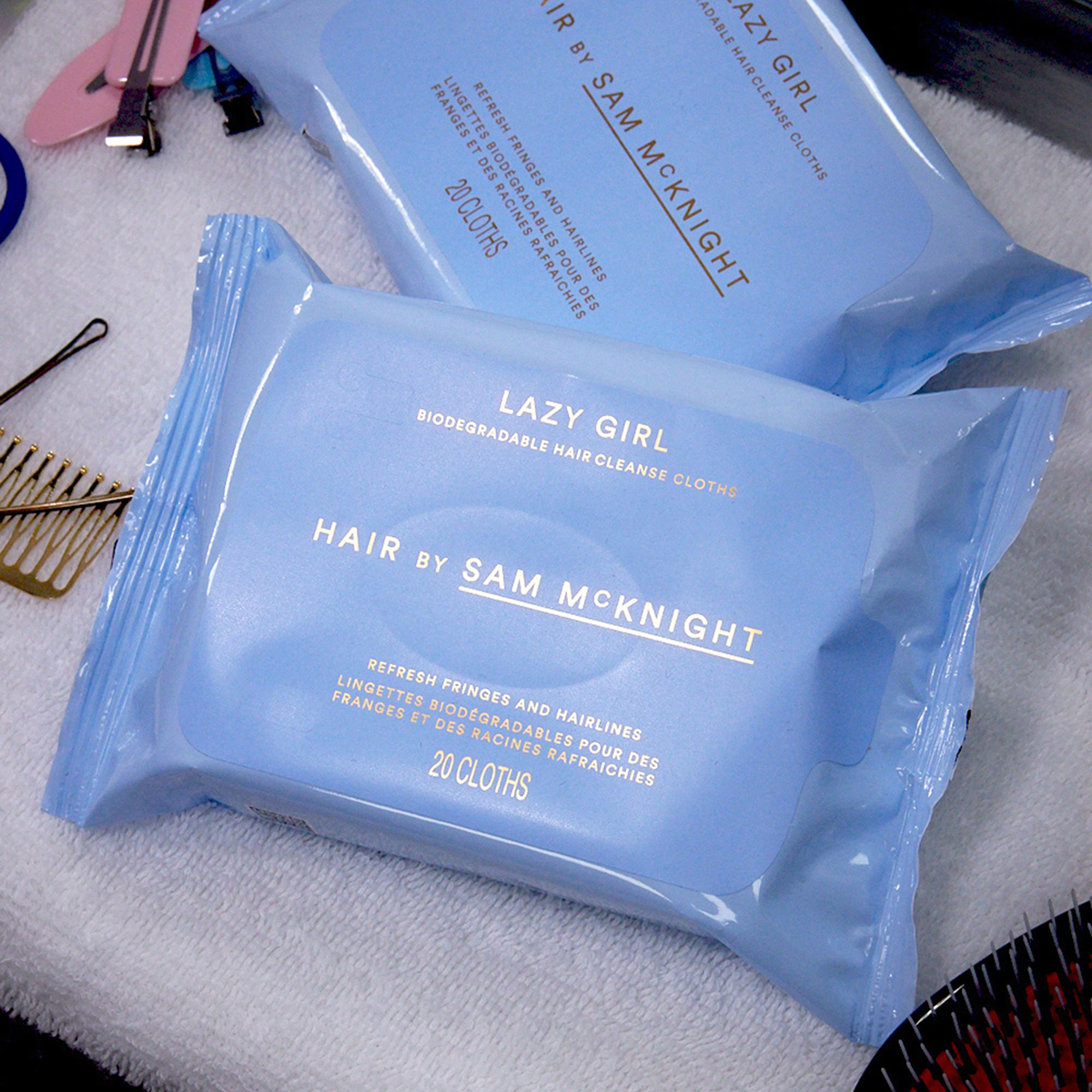 Hair by Sam McKnight - Lazy Girl Hair Cleanse Cloths