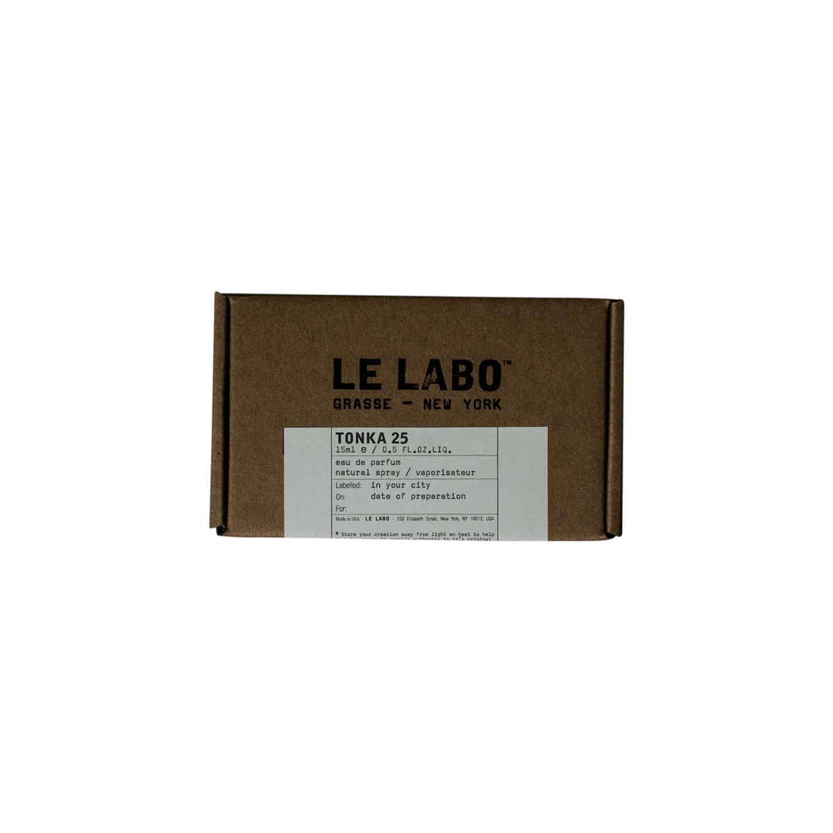 Le Labo fragrances - Tonka 25 Eau de Parfum