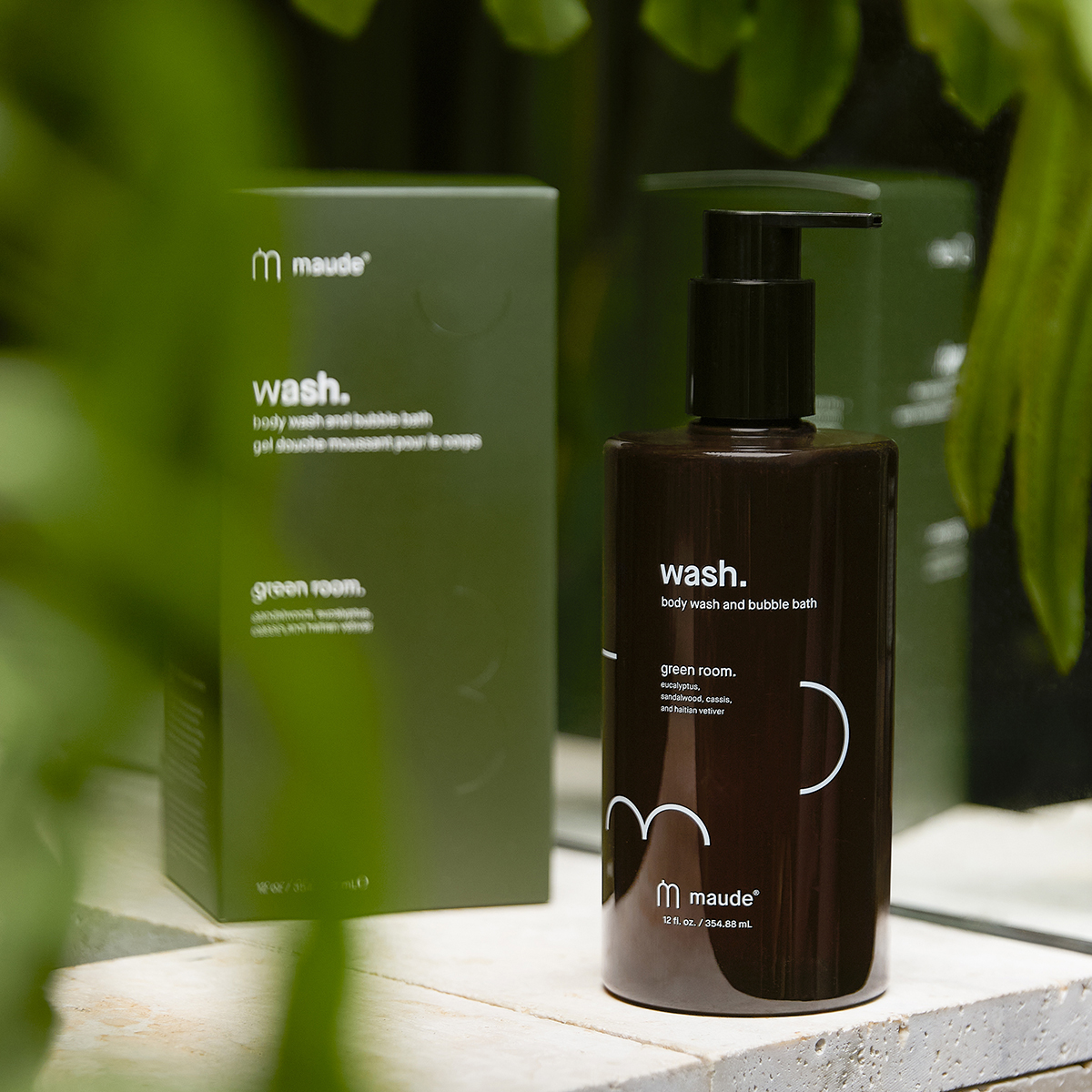Maude - Body Wash & Bubble Bath Green Room
