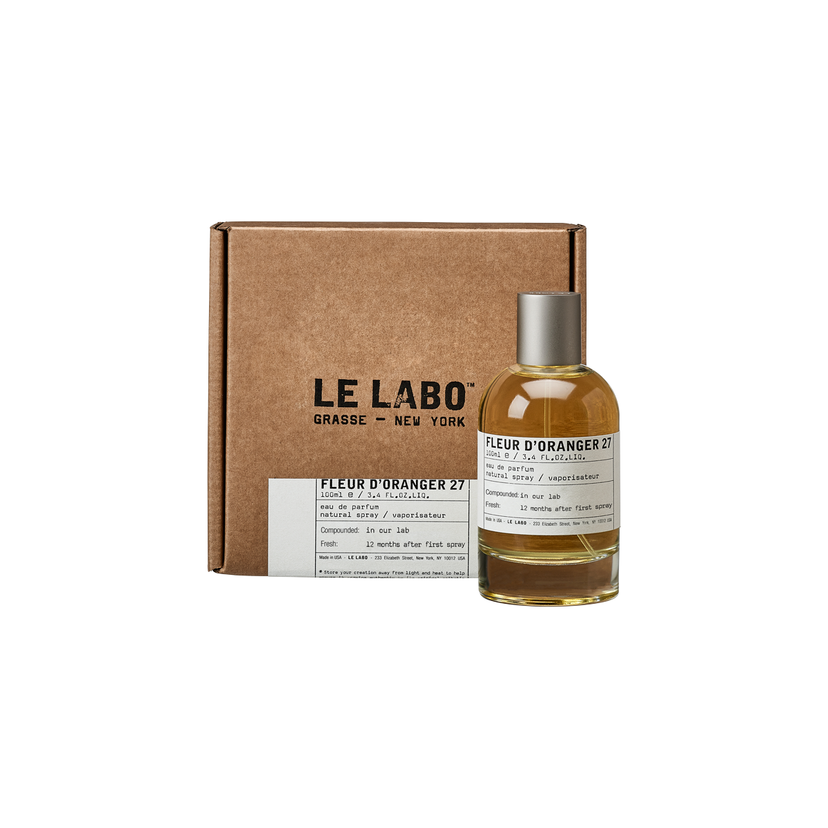 Le Labo fragrances Fleur D'Oranger 27 Eau de Parfum 100ml - Skins Le Labo fragrances Fleur D'Oranger 27 Eau de Parfum 100ml - Skins