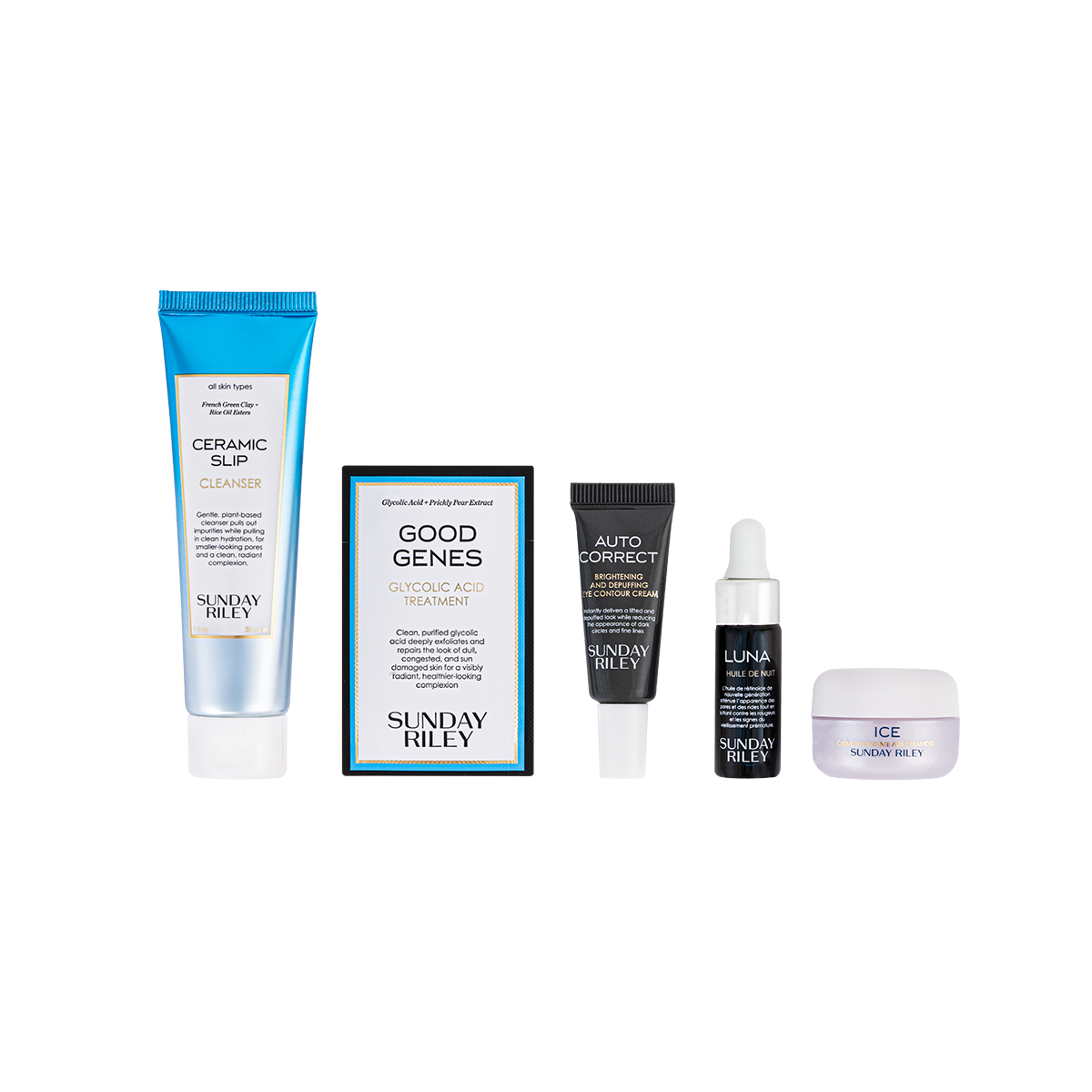 Sample service - Skincare Sample Set Sunday Riley P.M.