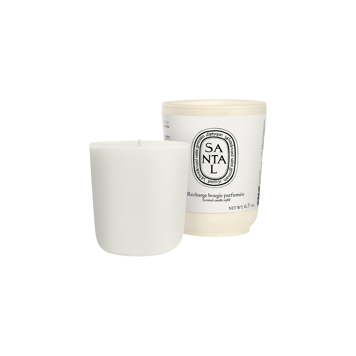 Diptyque - Santal Classic Scented Candle Refill