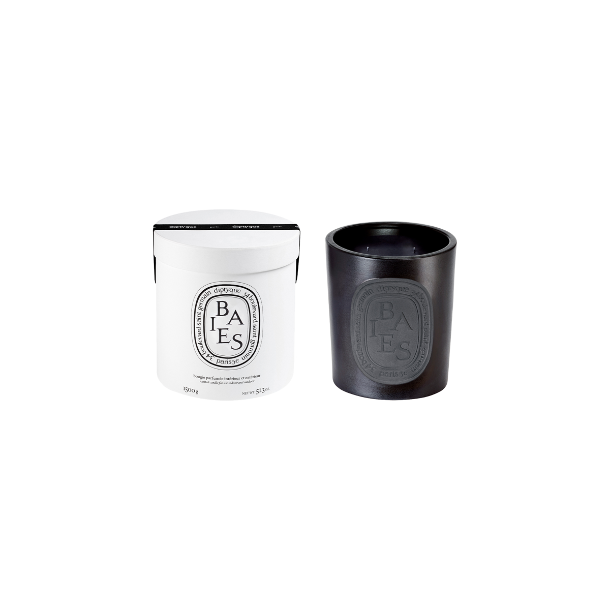 Diptyque - Baies Giant Scented Candle Noire